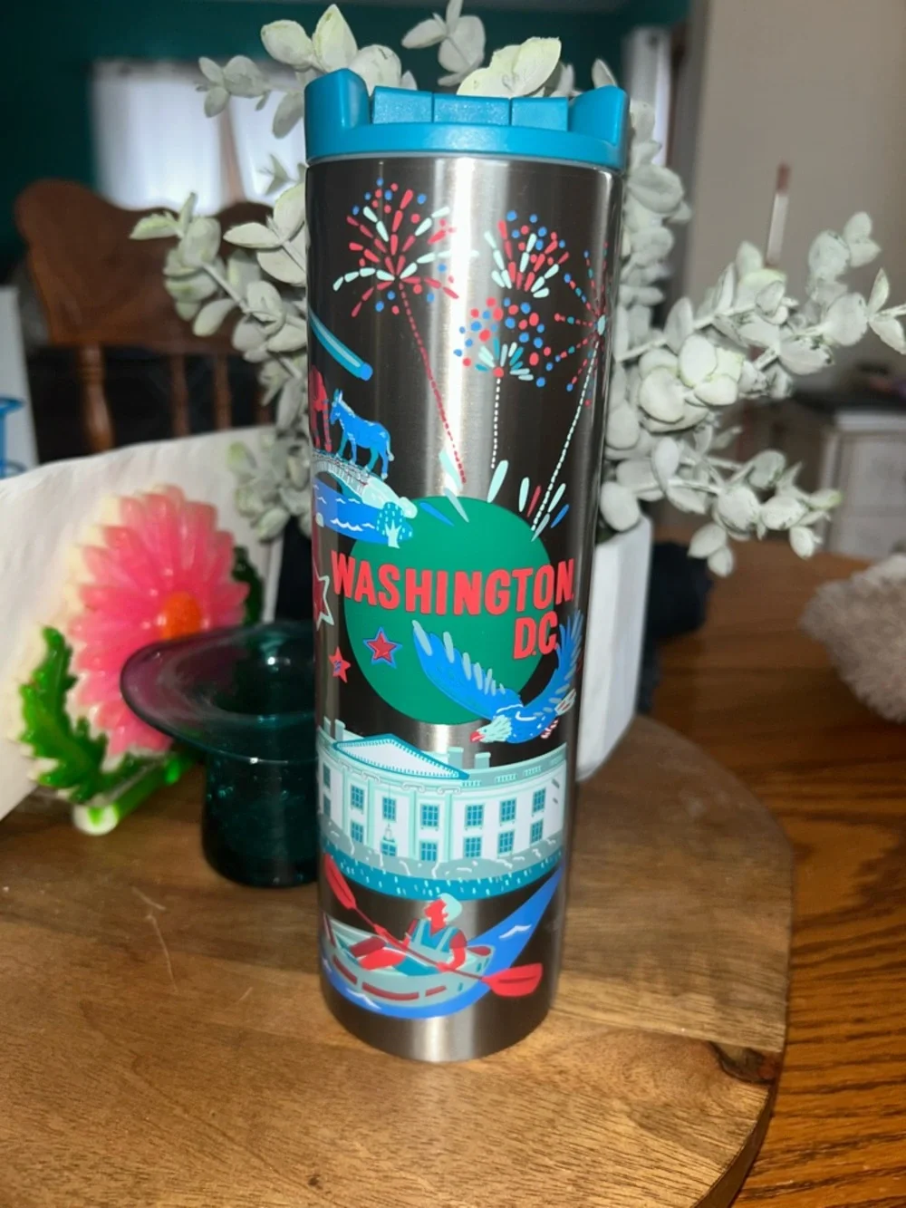 Starbucks Discovery Series Washington DC Stainless Travel Tumbler - NEW - 16oz